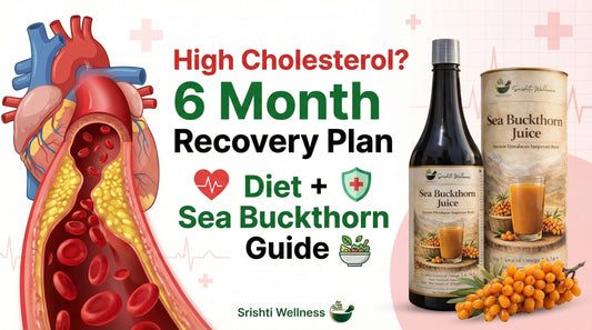 High Cholesterol Ek Din Me Nahi Badhta – Complete Recovery Guide (Diet + Sea Buckthorn)