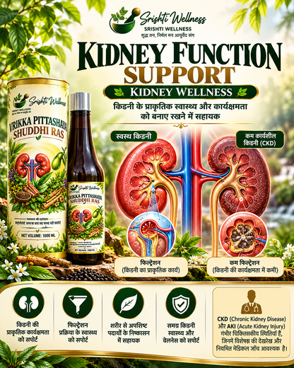Vrikka Pittashaya Shuddhi Ras – Ayurvedic Kidney & Gallbladder Wellness Juice