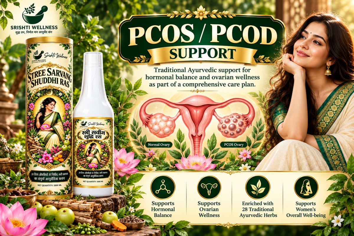 Stree Sarvang Shuddhi Ras – Ayurvedic Women's Wellness Tonic