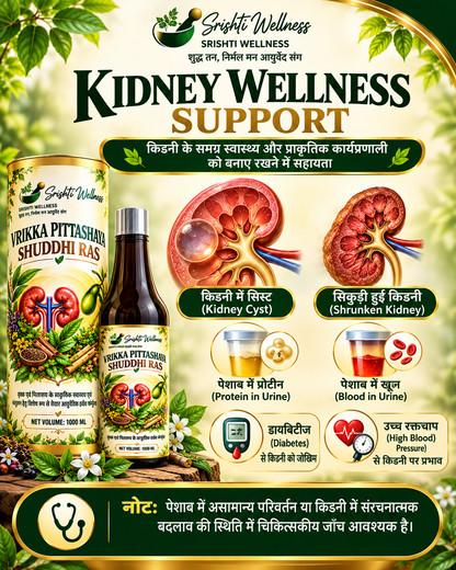 Vrikka Pittashaya Shuddhi Ras – Ayurvedic Kidney & Gallbladder Wellness Juice