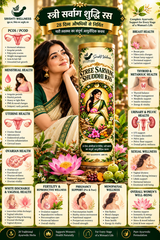 Stree Sarvang Shuddhi Ras – Ayurvedic Women's Wellness Tonic